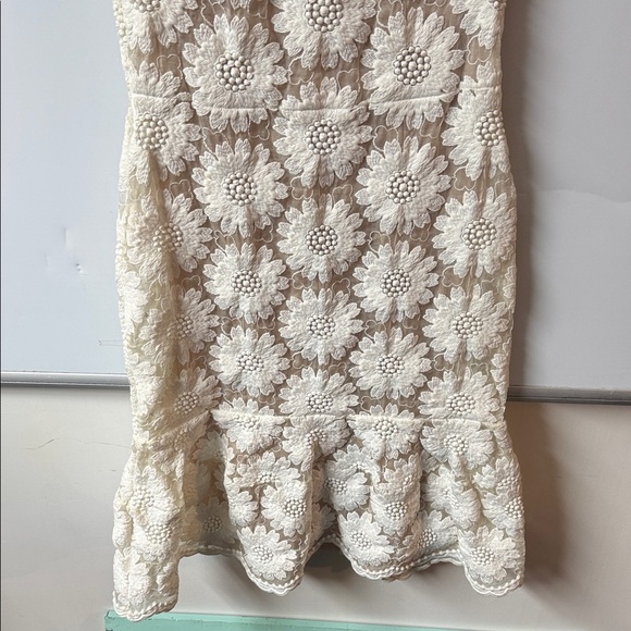 Simone Rocha Ivory Floral Mini Dress - VERY RARE! - Picture 4 of 10
